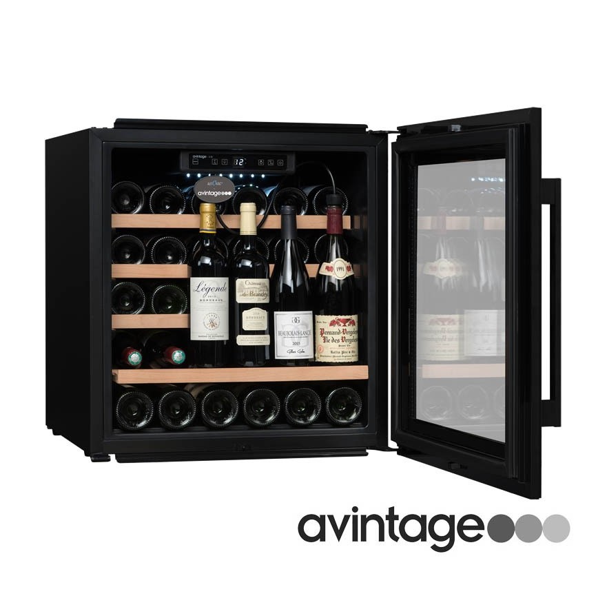 Vinoteca encastrable en columna para 33 botellas AVI63CSZF