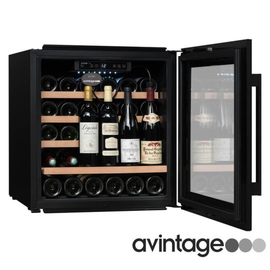 Vinoteca encastrable en columna para 33 botellas AVI63CSZF