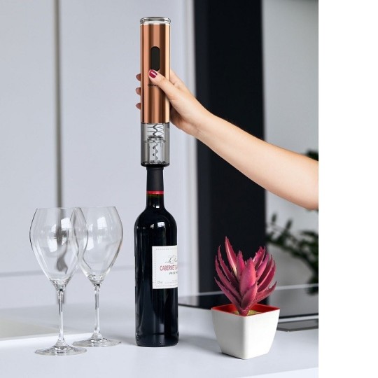 Sacacorchos Eléctrico Climadiff TB5040 - Fácil, Rápido y Elegante