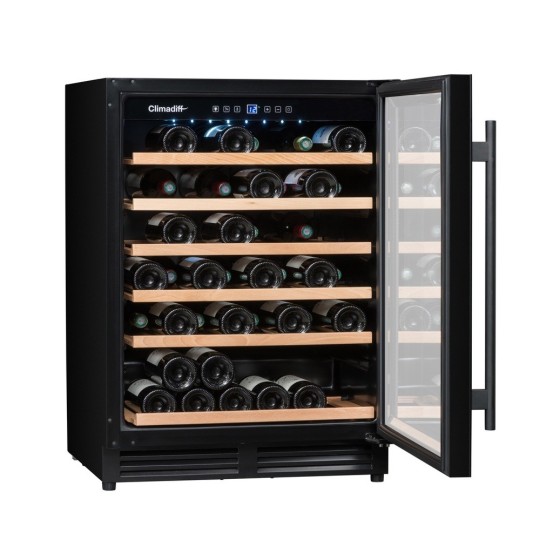 Vinoteca Encastrable 51 Botellas Climadiff CBU51S2B - Conservación Óptima y Diseño Sofisticado