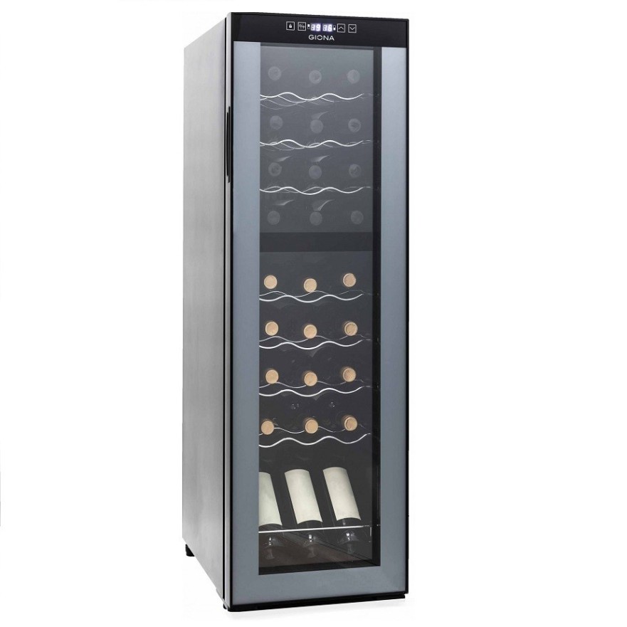 Vinoteca compresor doble temperatura  27 botellas CVG 27CF 2T