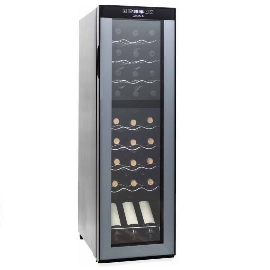 Vinoteca compresor doble temperatura  27 botellas CVG 27CF 2T