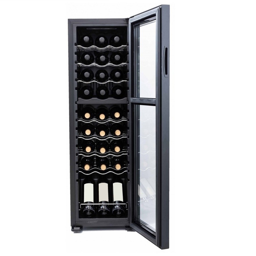 Vinoteca Compresor Doble Temperatura 27 Botellas Giona CVG 27CF 2T - Conservación y Elegancia