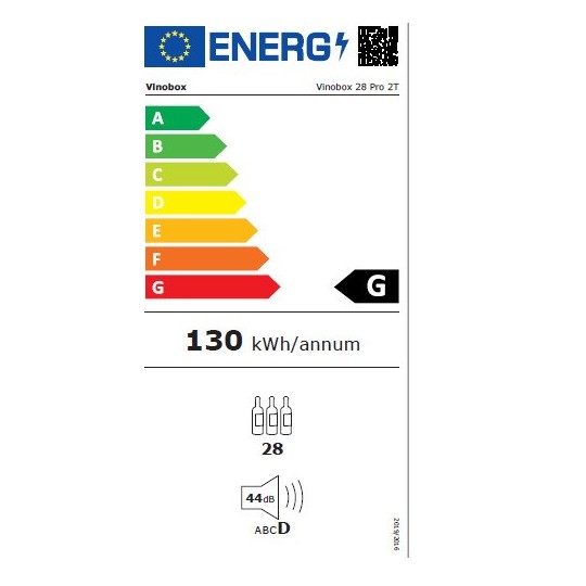 Vinoteca 28 Botellas Vinobox 28 PRO 2T - Doble Zona de Temperatura y Refrigeración por Compresor