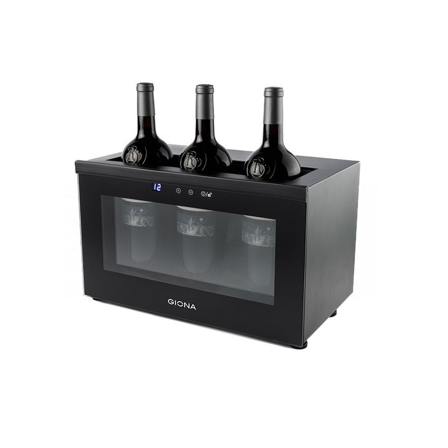 Enfriador de Barra 5 Botellas Giona CVG 5T - Vinos Tintos a Temperatura Ideal