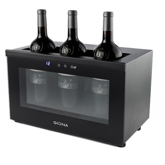 Enfriador de Barra 5 Botellas Giona CVG 5T - Vinos Tintos a Temperatura Ideal