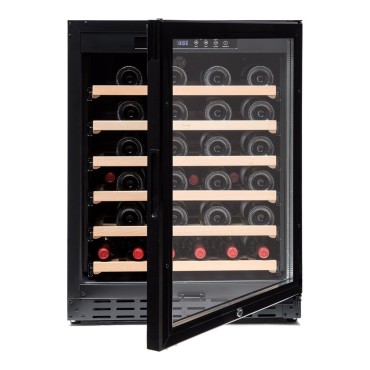 Vinoteca encastrable negra para 50  botellas Vinobox - CV 50 GC 1TN 2