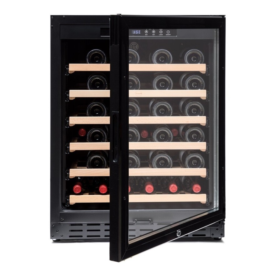 Vinoteca integrable Vinobox 50GC 1TN 50 botellas negra