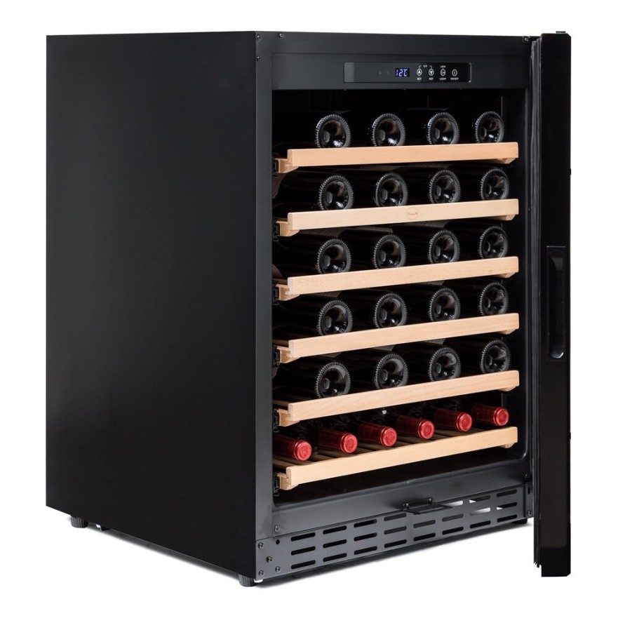 Vinoteca integrable Vinobox 50GC 1TN 50 botellas negra