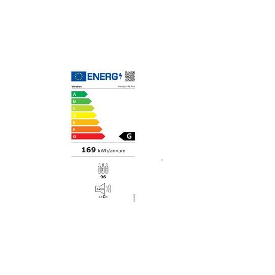 Vinoteca integrable Vinobox 50GC 1TN 50 botellas negra