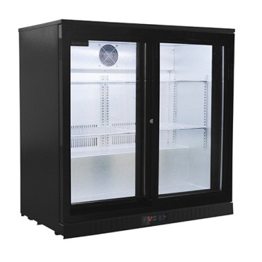 Expositor Refrigerado 182L CH BB2S - 2 Puertas Correderas y Frío Ventilado