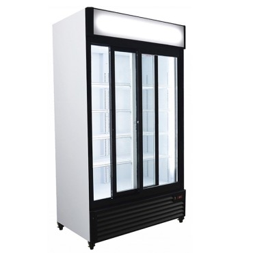 Expositor Refrigerado 1000L CH CDS 1000S - 2 Puertas Correderas y Frío Ventilado