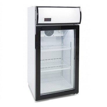 Expositor Congelador 80L CH SZ 80L - Puerta Negra y Frío Ventilado