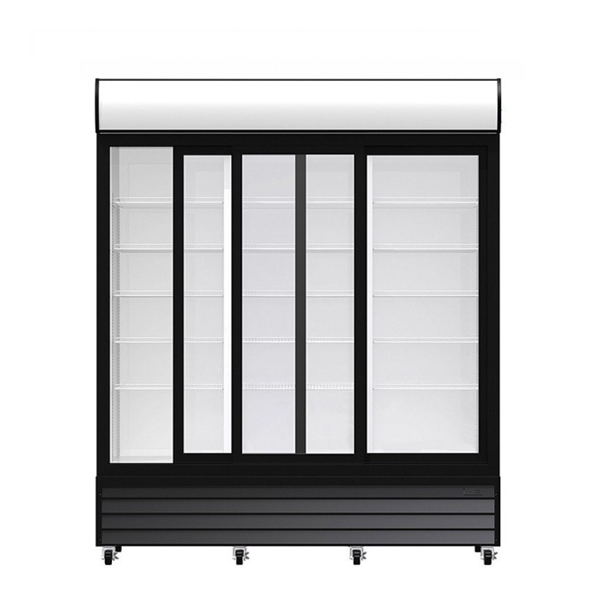 Expositor refrigerado  3 puertas correderas para todo tipo de bebidas 1600 litros  CH CST 1600S