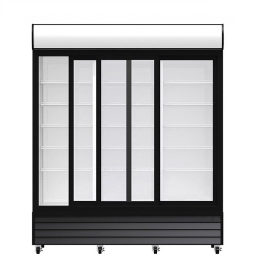 Expositor refrigerado  3 puertas correderas para todo tipo de bebidas 1600 litros  CH CST 1600S