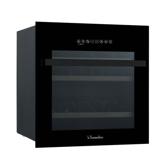 Vinoteca encastrable en columna doble zona 36 botellas LSBI36BDZ