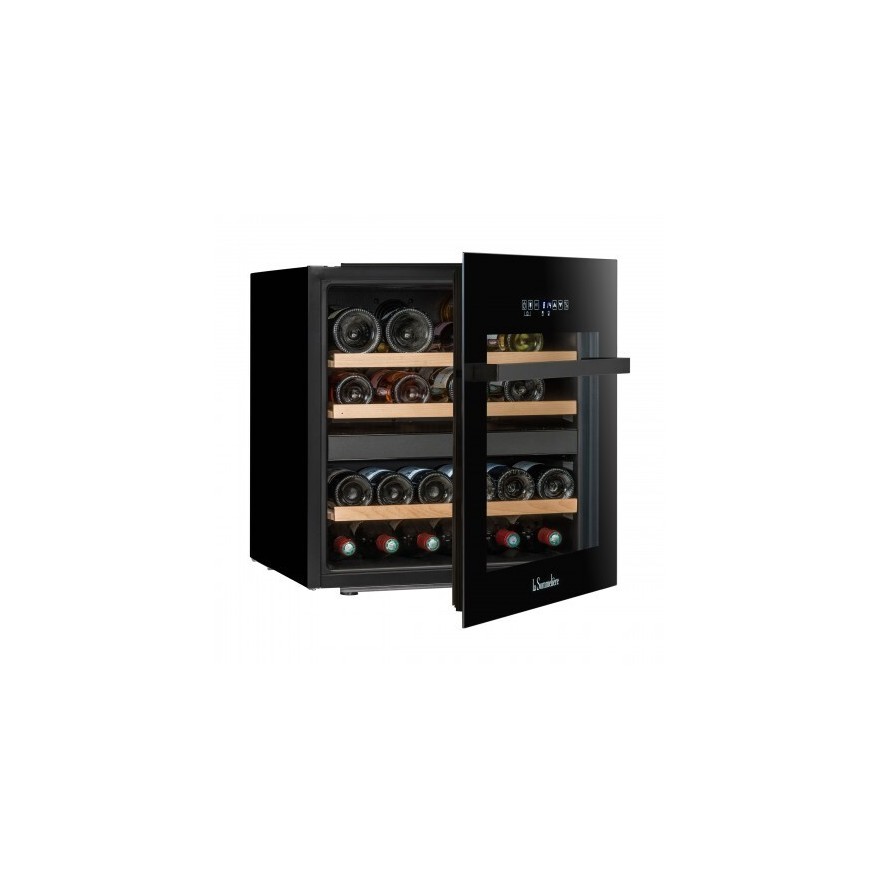 Vinoteca Encastrable La Sommeliere LSBI36BDZ – 36 Botellas, Doble Zona de Temperatura