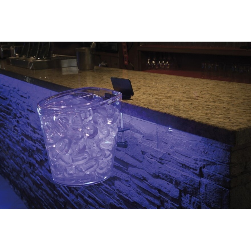 Soporte LUX para Cubitera Marea - Metal Negro Elegante y Resistente