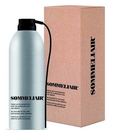 Gas conservador de  vinos abiertos - Sommeliair 6 litros