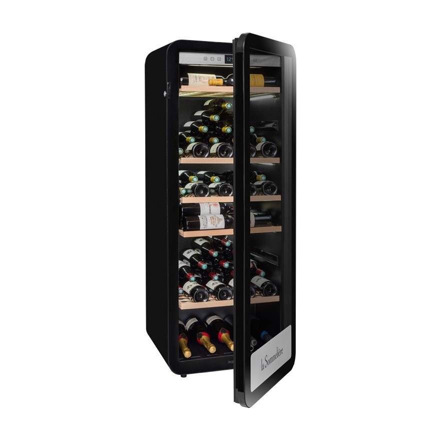 Vinoteca La Sommelière APOGEE200PV – 185 Botellas, Puerta de Cristal, Control Remoto