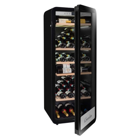 Vinoteca La Sommelière APOGEE200PV – 185 Botellas, Puerta de Cristal, Control Remoto