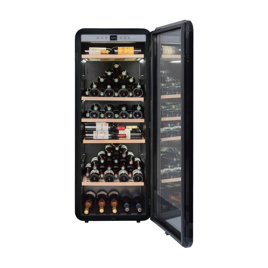 Vinoteca La Sommelière APOGEE200PV – 185 Botellas, Puerta de Cristal, Control Remoto