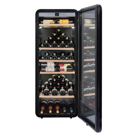 Vinoteca La Sommelière APOGEE200PV – 185 Botellas, Puerta de Cristal, Control Remoto