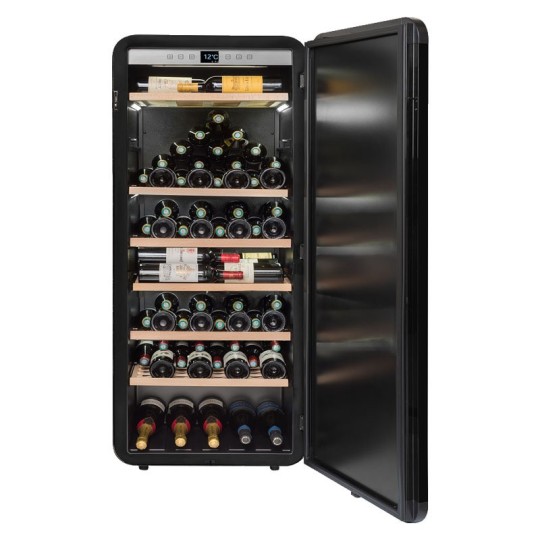Vinoteca gran capacidad para 254 botellas y puerta ciega La Sommeliere APOGEE255