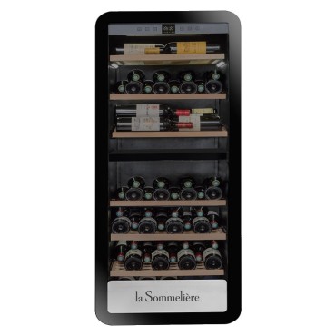 Vinoteca alta capacidad  247 botellas 2 zonas temperatura La Sommeliere APOGEE250DZ
