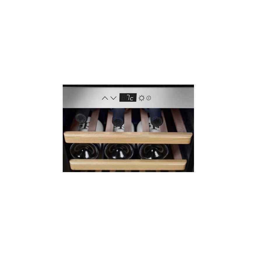 Vinoteca 126 botellas 2 zonas de temperatura Caso Design WineComfort 126 Smart