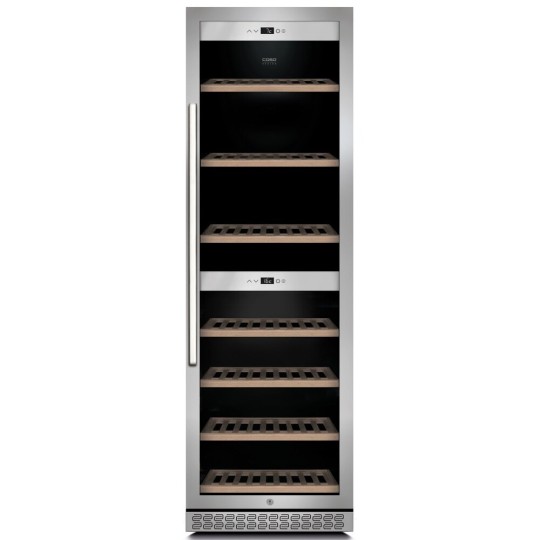 Vinoteca 180 botellas 2 zonas de temperatura Caso Design WineChef Pro180