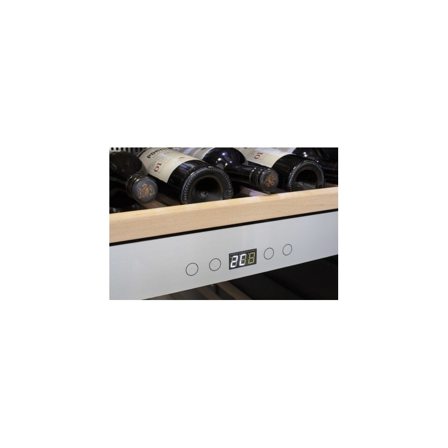 Vinoteca Caso Design WineChef Pro 180 - 180 Botellas - 2 Zonas Inteligentes