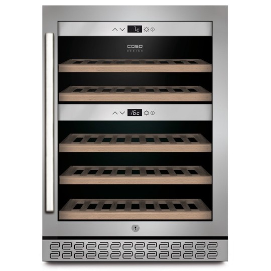 Vinoteca Caso Design WineChef Pro 40 - 40 Botellas - 2 Zonas Inteligentes