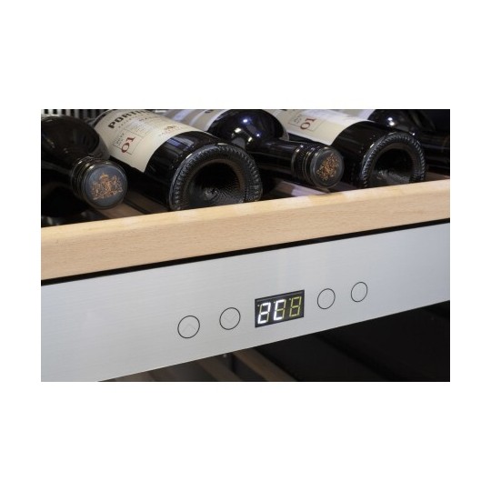Vinoteca 180 botellas 2 zonas de temperatura Caso Design WineExclusive 180 Smart
