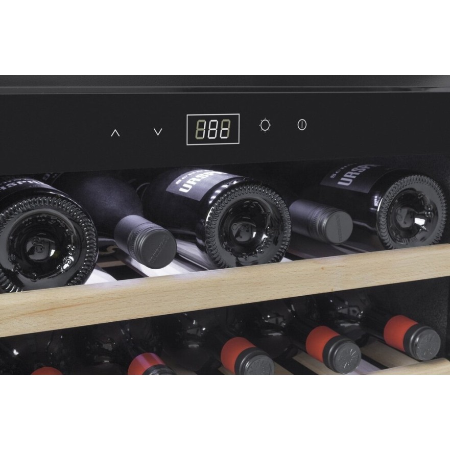 Vinoteca Encastrable WineSafe 18 EB Black- 18 Botellas - Compresor Silencioso