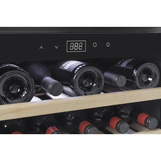 Vinoteca Encastrable WineSafe 18 EB Black- 18 Botellas - Compresor Silencioso