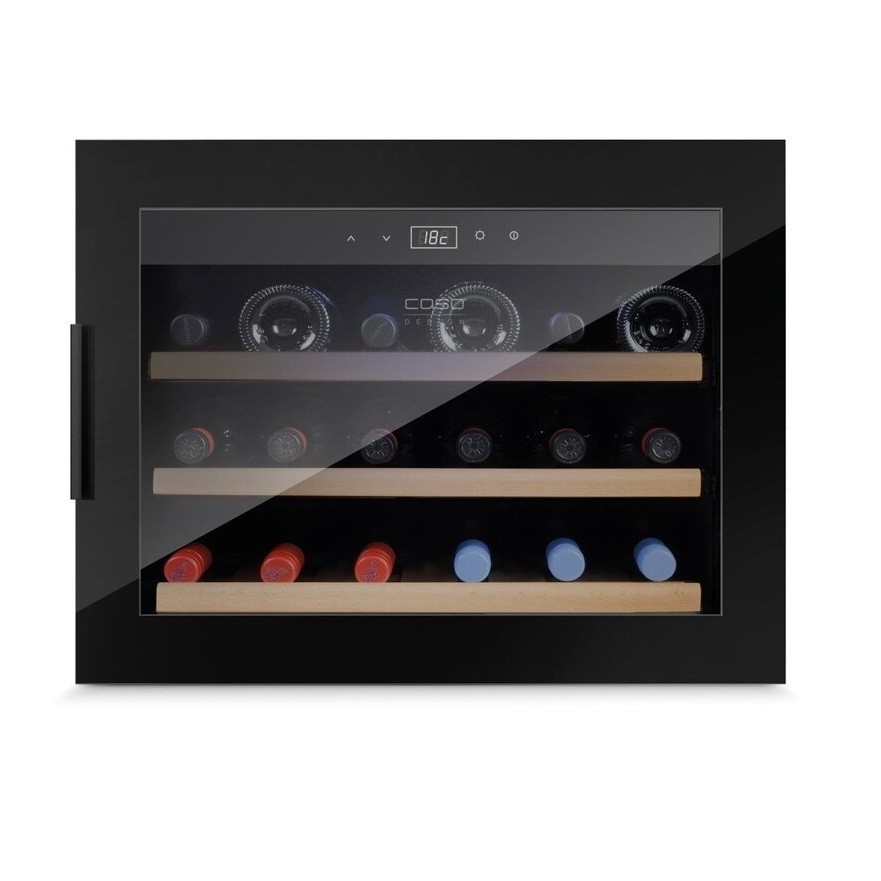Vinoteca Encastrable WineSafe 18 EB Black- 18 Botellas - Compresor Silencioso