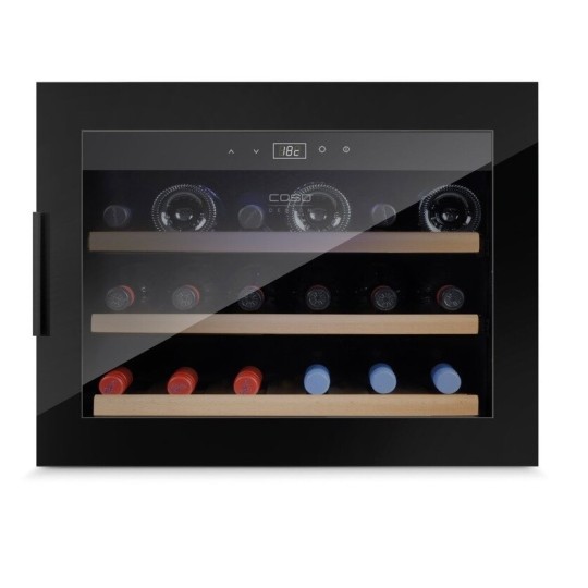 Vinoteca Encastrable WineSafe 18 EB Black- 18 Botellas - Compresor Silencioso