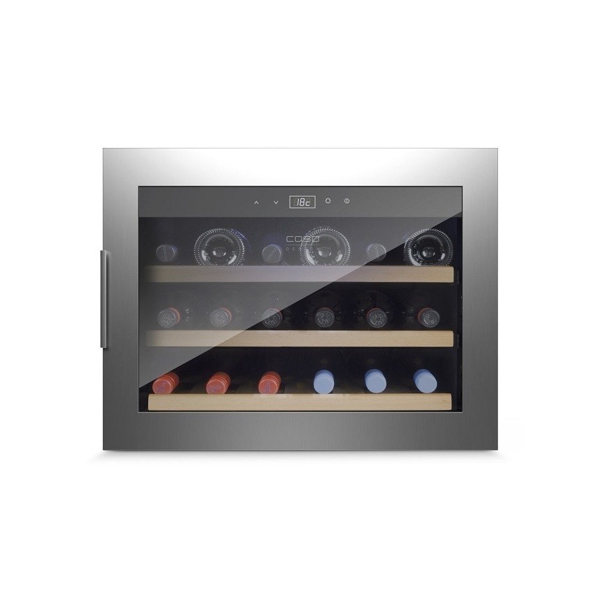 Vinoteca encastrable en columna para cocina 18 botellas WineSafe 18 EB  Inox