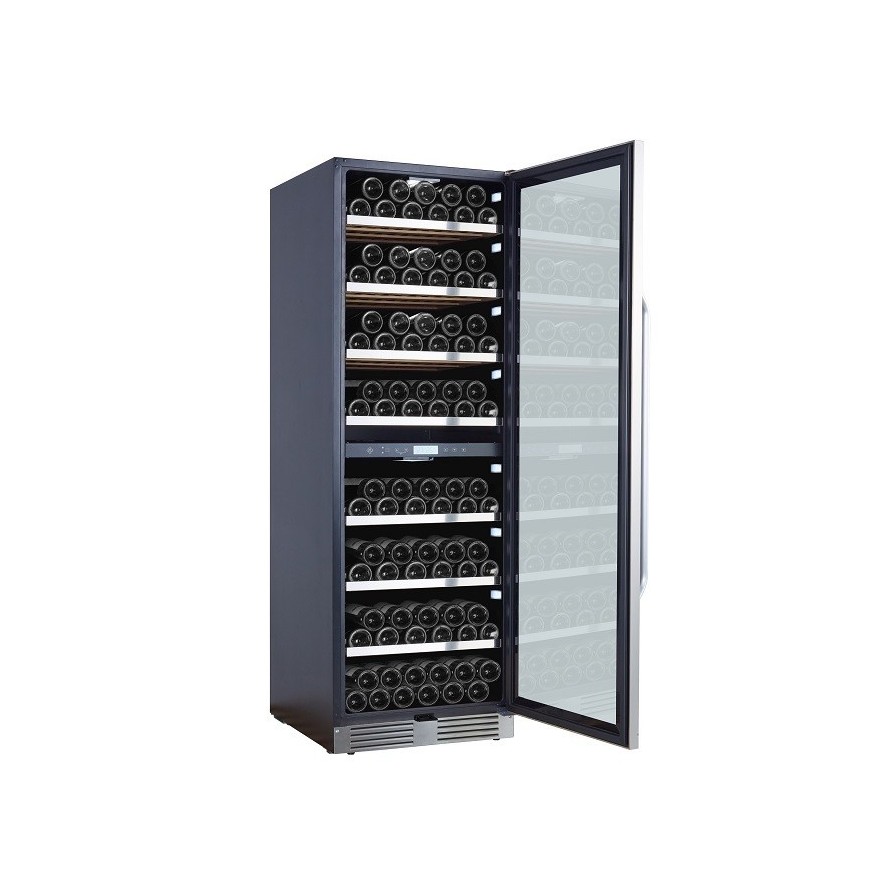 Vinoteca La Sommelière MT150DZ – 152 Botellas, Doble Zona, Encastrable o Libre Instalación