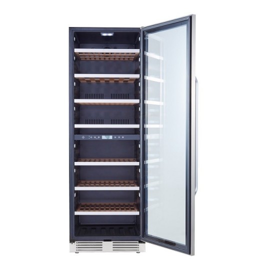 Vinoteca La Sommelière MT150DZ – 152 Botellas, Doble Zona, Encastrable o Libre Instalación