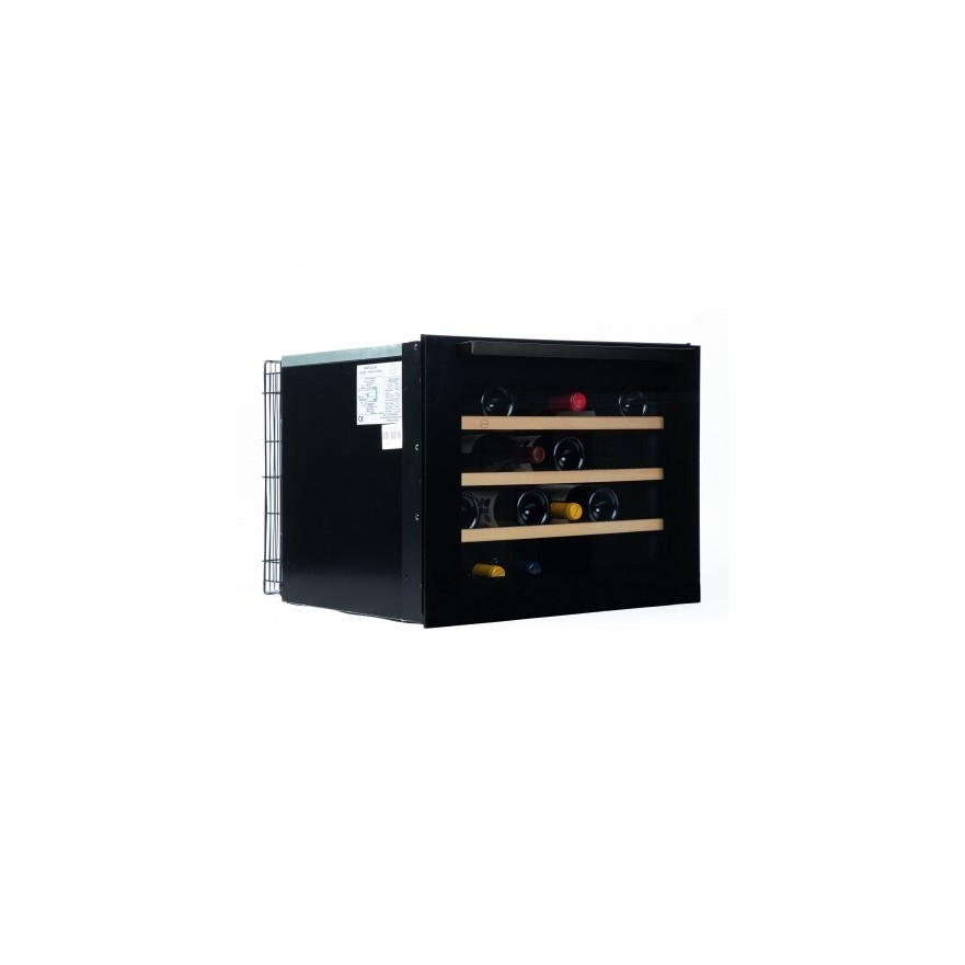 Vinoteca Vinobox Encastrable 24 Botellas Design Negra - Elegante y Compacta