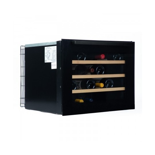 Vinoteca Vinobox Encastrable 24 Botellas Design Negra - Elegante y Compacta