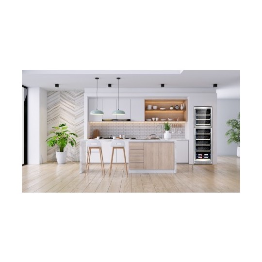 Vinoteca La Sommelière MT166DP – 172 Botellas - doble puerta