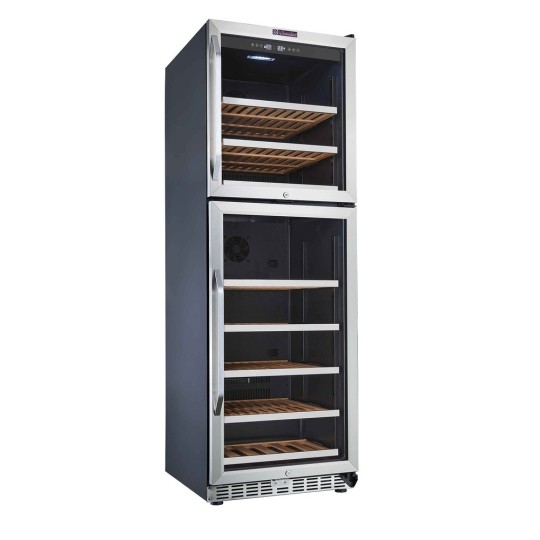 Vinoteca La Sommelière MT166DP – 172 Botellas - doble puerta