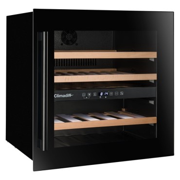 Vinoteca Encastrable en Columna  CBI40DB1 -36 Botellas - Doble Zona de Temperatura