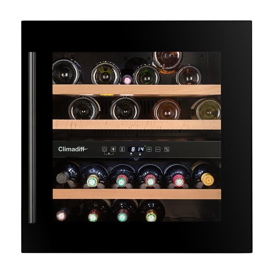 Vinoteca Encastrable en Columna 36 Botellas - Doble Zona de Temperatura