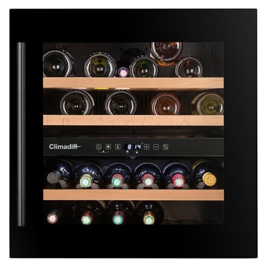 Vinoteca Encastrable en Columna 36 Botellas - Doble Zona de Temperatura