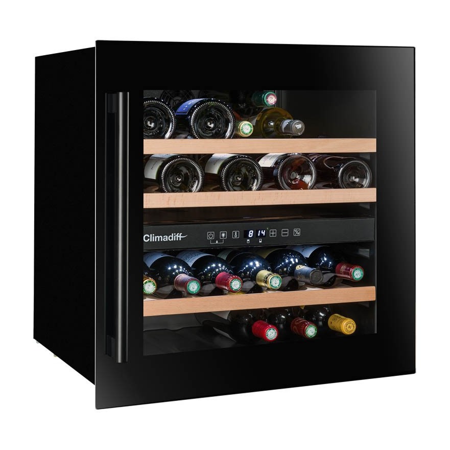 Vinoteca Encastrable en Columna 36 Botellas - Doble Zona de Temperatura