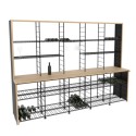 Mueble para exponer y vender vino con capacidad de hasta 1000 botellas - Marchand de Vin